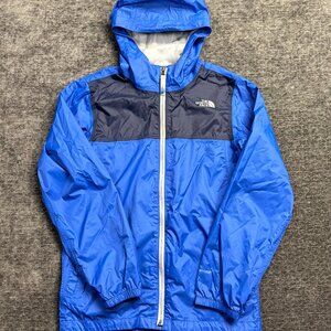 The North Face Boys Zipline Rain Jacket Large (14/16) Blue DryVent Blue